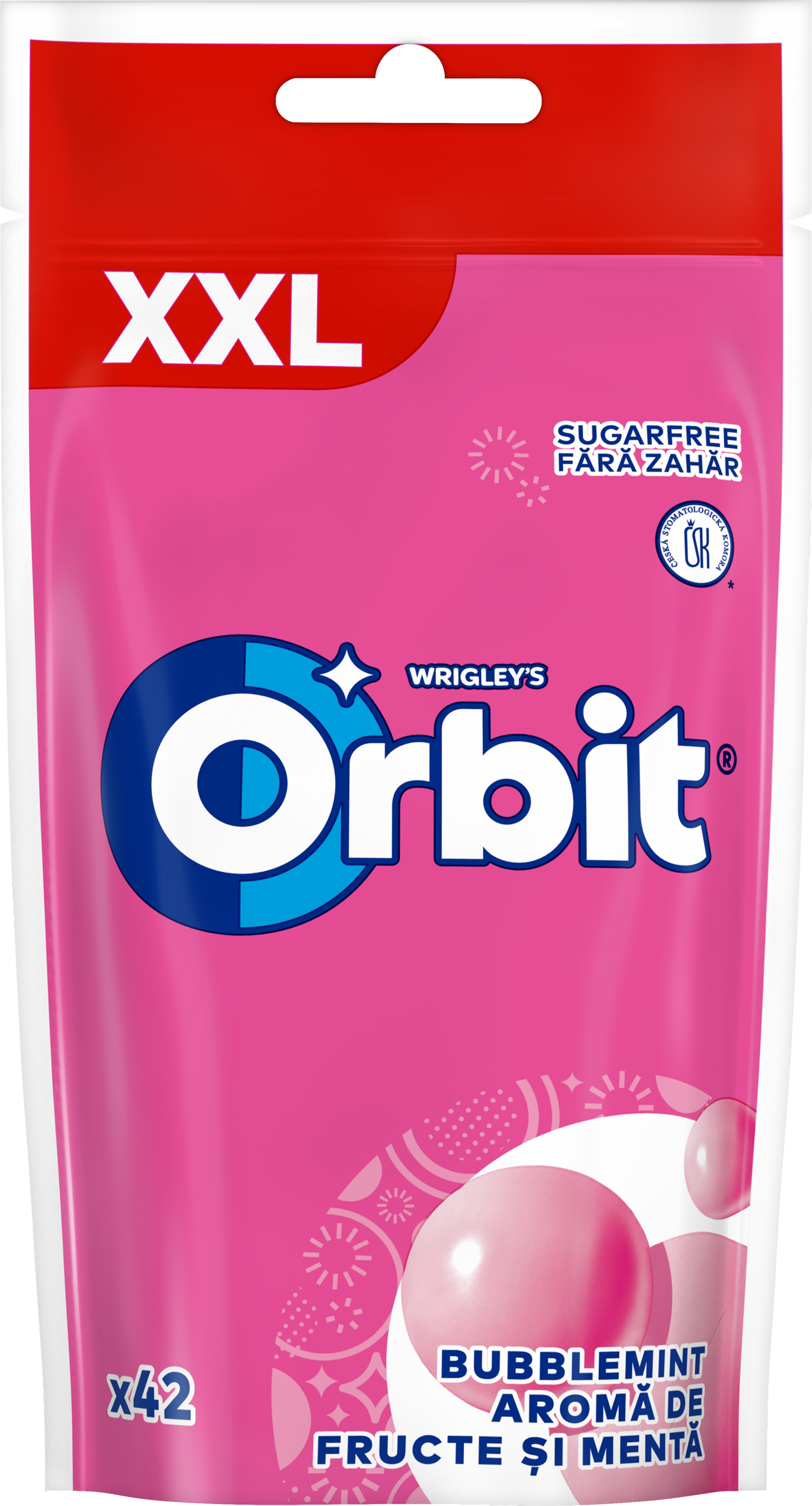 Orbit Bubblemint 42 ks dražé image