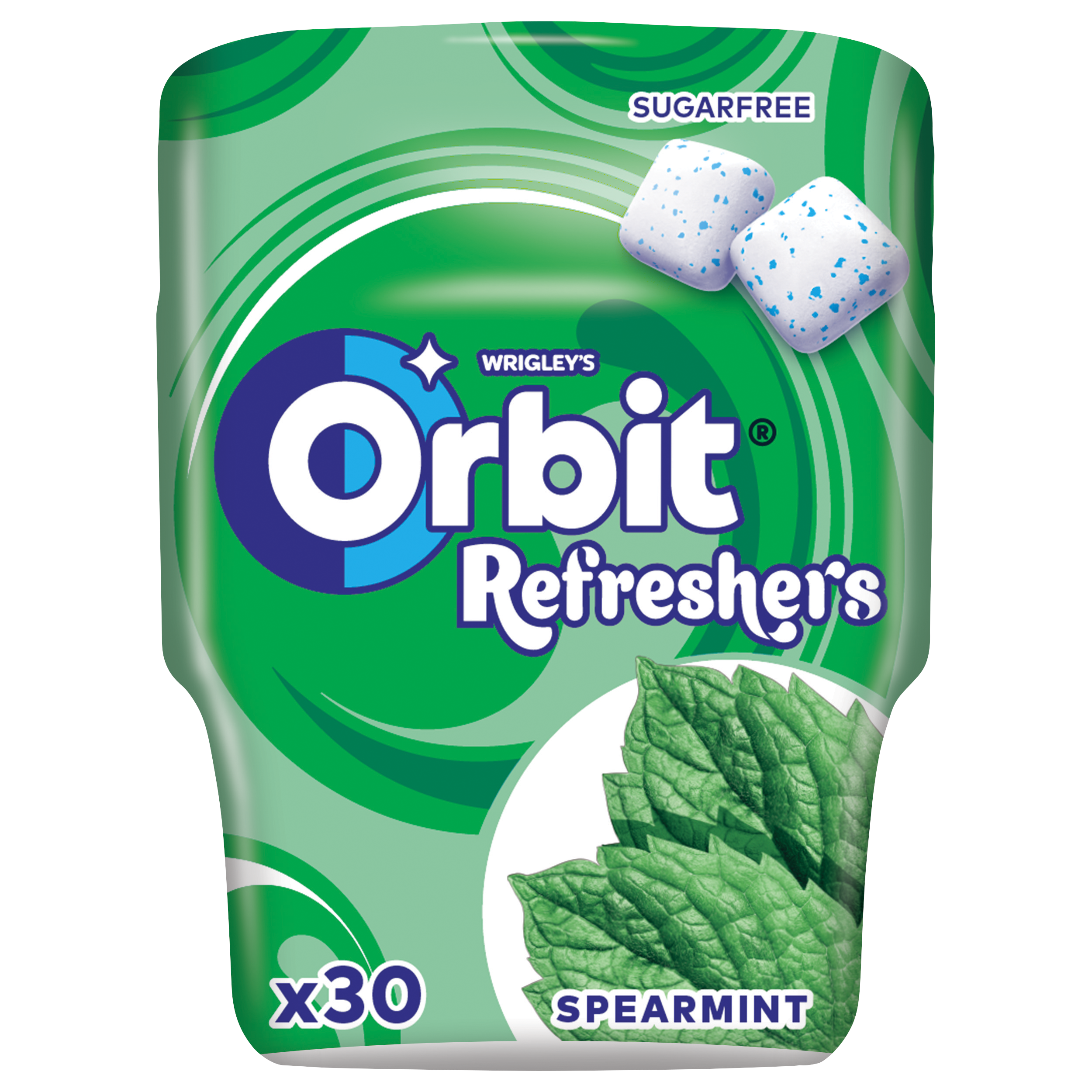 Orbit Refreshers Spearmint 30