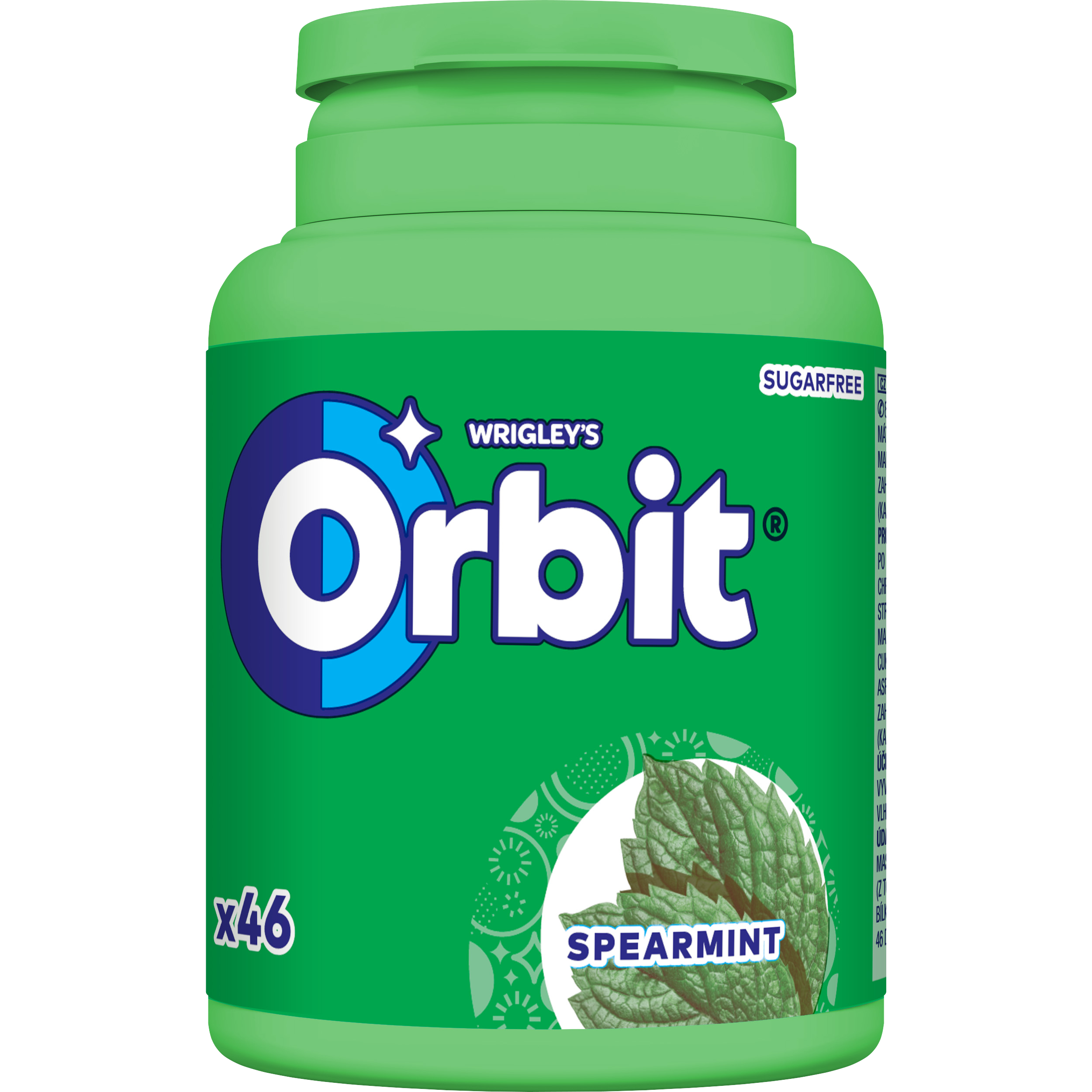 Orbit Spearmint Bottle 46