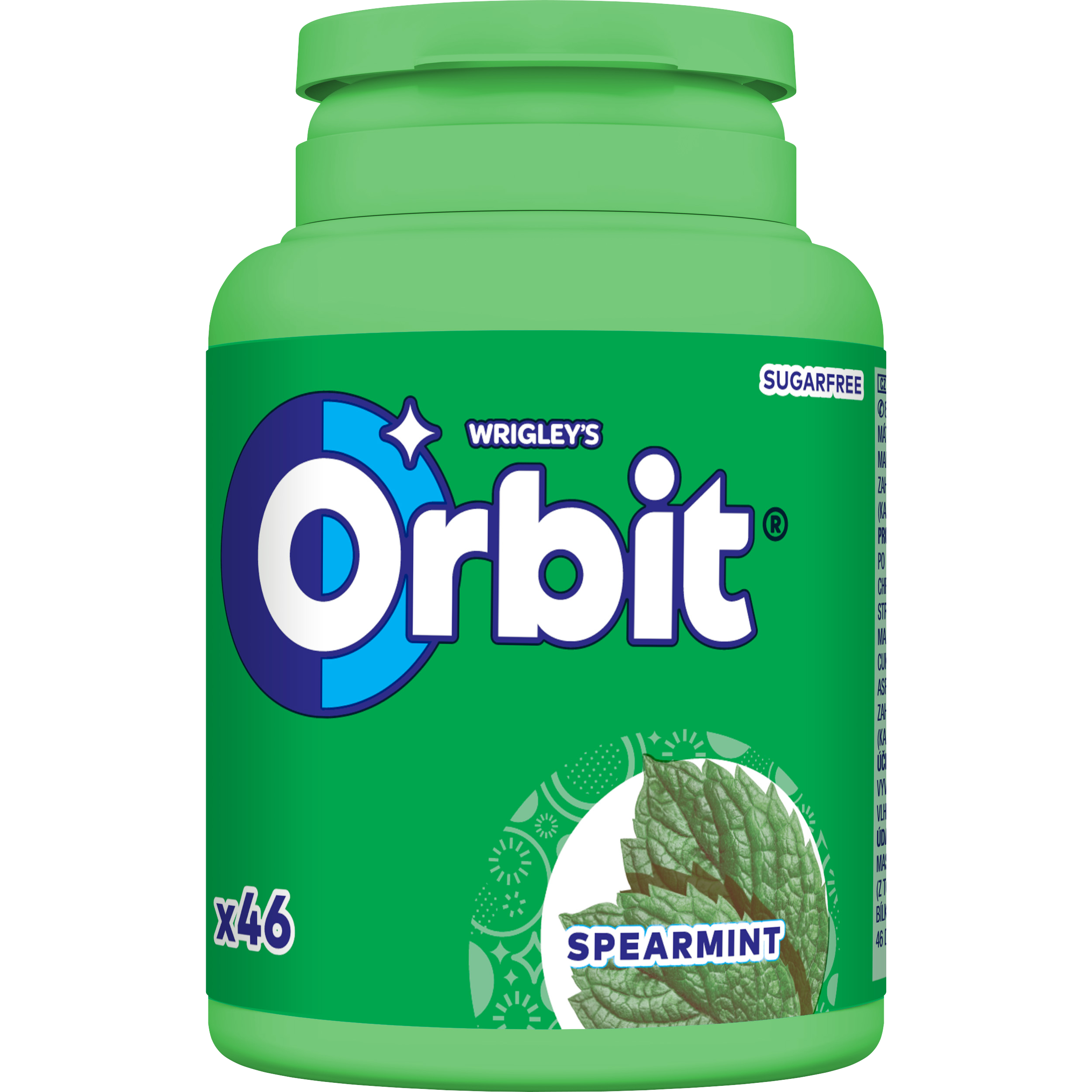 Orbit Spearmint Bottle 46