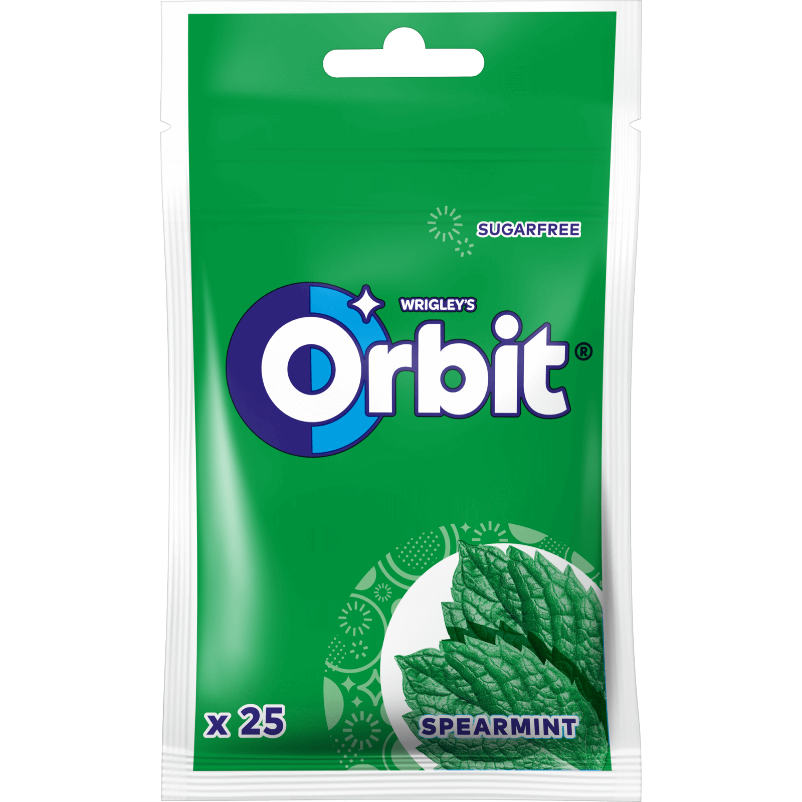 Orbit Spearmint 25 ks dražé image